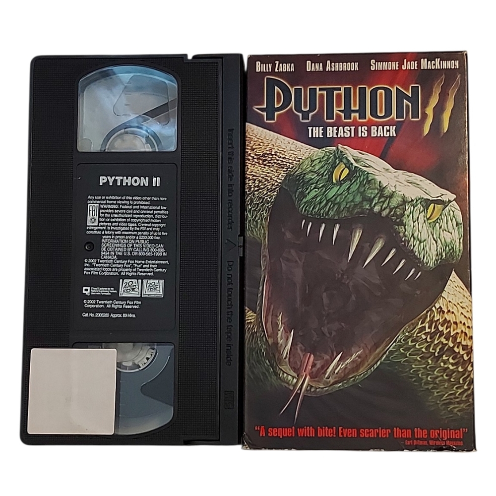 Python II VHS Tape